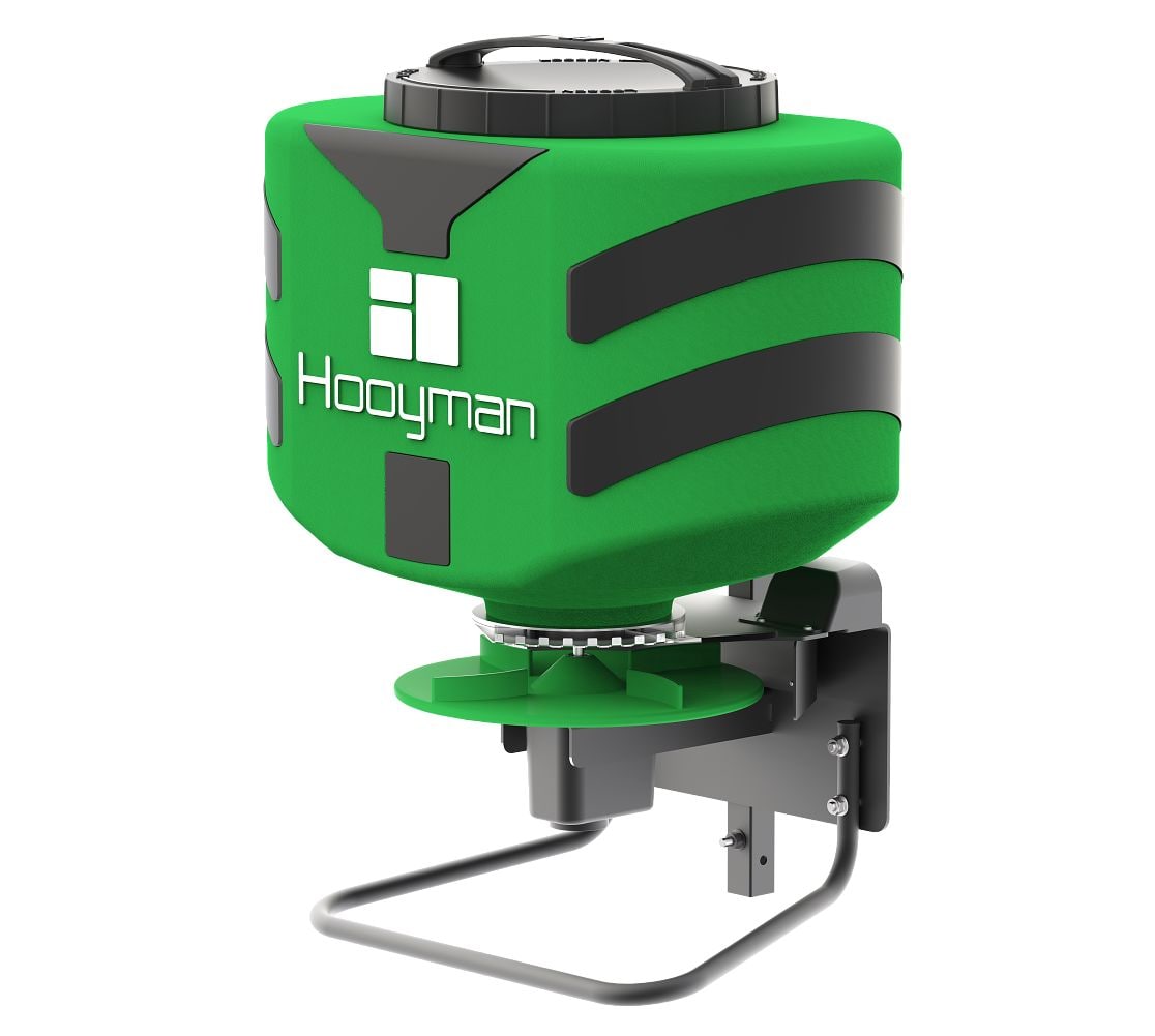 Hooyman 125-lb Capacity Vehicle mounted spreader