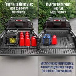 Westinghouse iGen2800DFc Recoil Start 2800 -Watt Dual Fuel (Gasoline/Propane) Inverter Generator