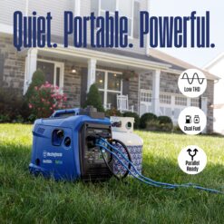 Westinghouse iGen2800DFc Recoil Start 2800 -Watt Dual Fuel (Gasoline/Propane) Inverter Generator