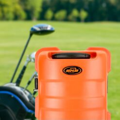 SKB Cases ATA Staff Pro XL Hard Plastic Storage Cart Golf Travel Case Orange