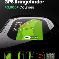 MILESEEY SmartSlope Technology 600-Yard Flag-Lock Precision Golf Range Finder