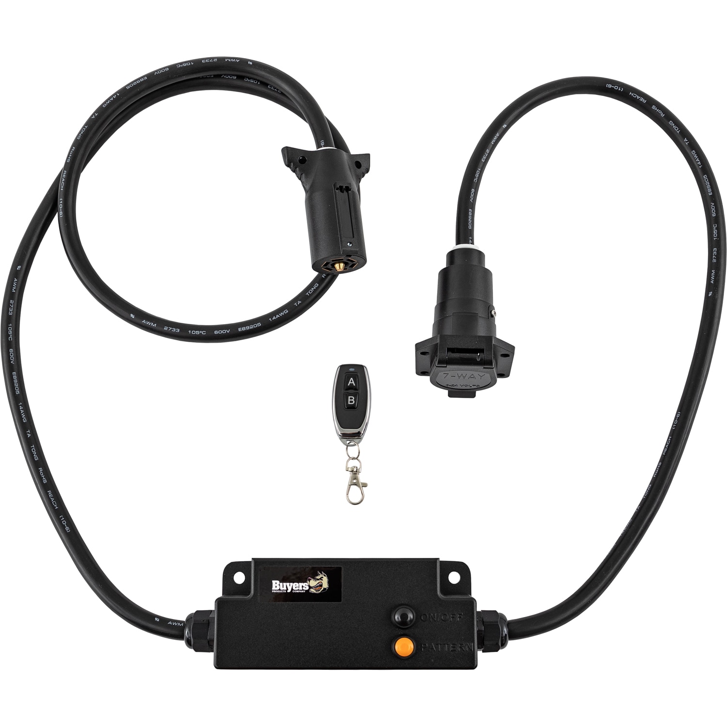 Buyers Products Trailer Connector Strobe Kit- 7-way Trailer Mount