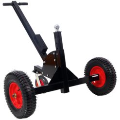Kahomvis 2-in-1 Heavy Duty 1500lbs Trailer Dolly Load Capacity Trailer Mover 2inch Hitch Ball 24-35.4inch Adjustable Height Trailer RV Boat