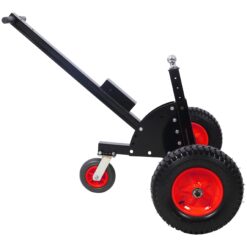 Kahomvis 2-in-1 Heavy Duty 1500lbs Trailer Dolly Load Capacity Trailer Mover 2inch Hitch Ball 24-35.4inch Adjustable Height Trailer RV Boat