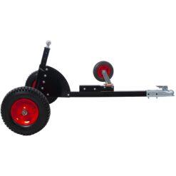 Kahomvis 2-in-1 Heavy Duty 1500lbs Trailer Dolly Load Capacity Trailer Mover 2inch Hitch Ball 24-35.4inch Adjustable Height Trailer RV Boat