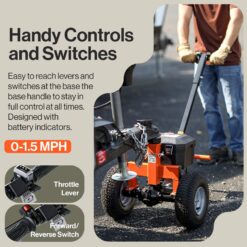 SuperHandy Orange Steel Dolly