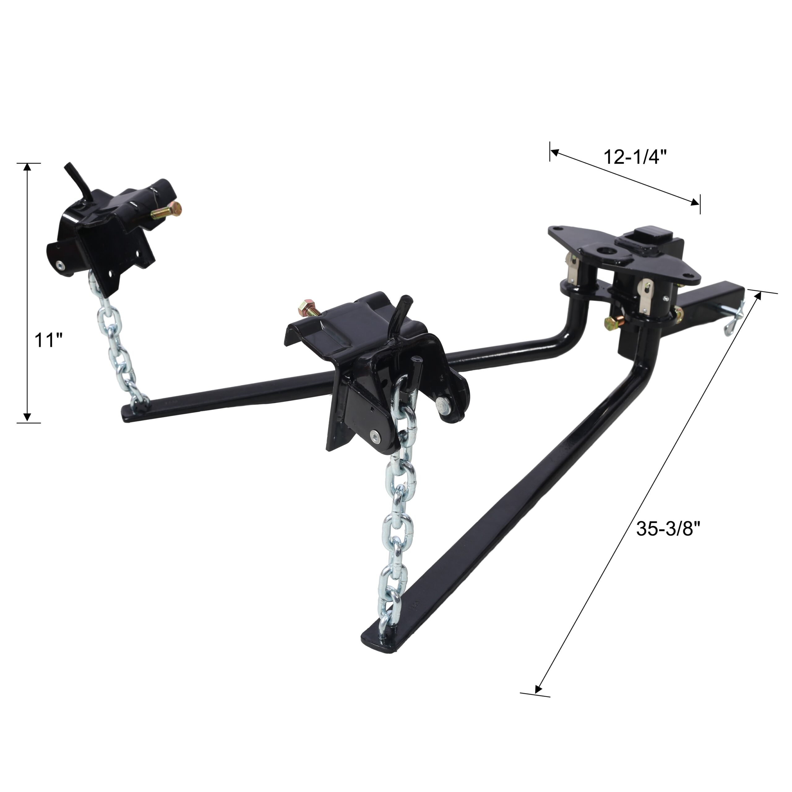 Tatayosi 12000lb Weight Distribution Hitch with Height Adjustable Forged Shank