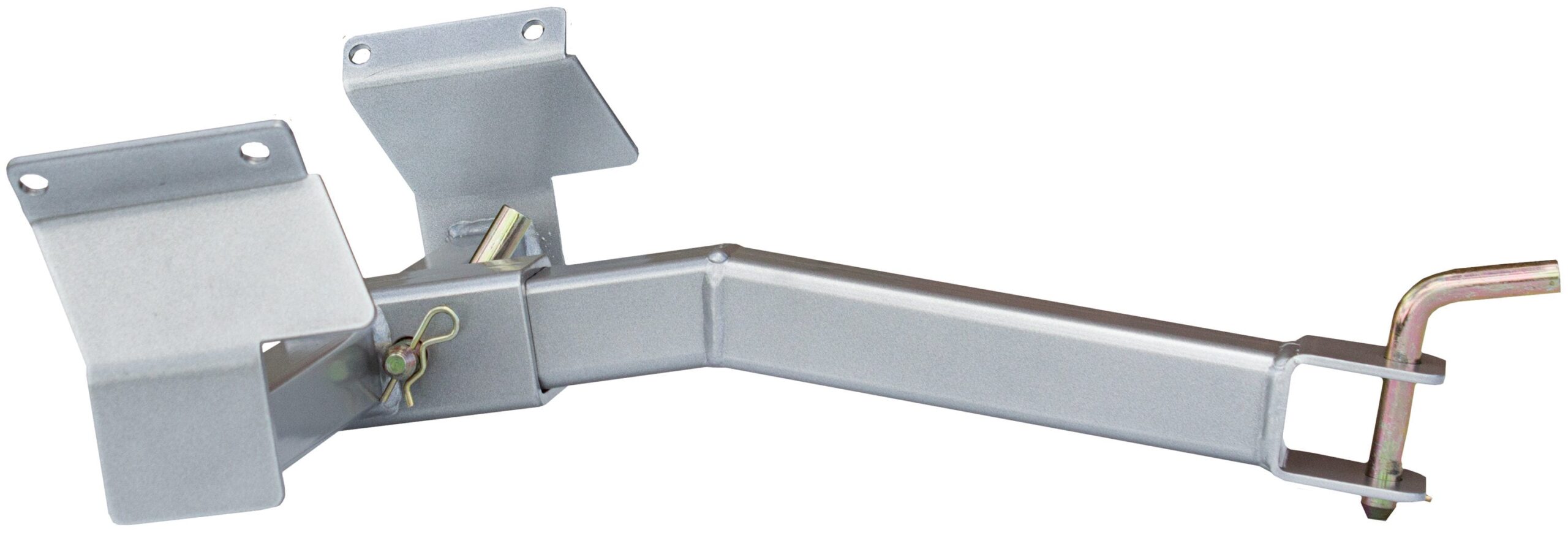 Dosko 22 x 16-In Steel Trailer Tongue Box with Removable Tow Bar - Silver
