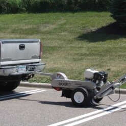 Dosko Heavy Duty Steel Tow Bar with 2-Inch Coupler and Safety Cables - 39 x 7 Inches