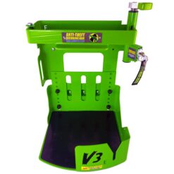 GREEN TOUCH INDUSTRIES Green Leaf Blower Rack For Open and Enclosed Trailers- Secure and Convenient Storage Solution