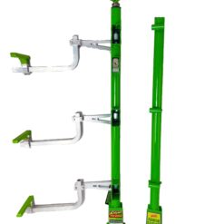 GREEN TOUCH INDUSTRIES Xtreme Pro Series 3-position Trimmer Rack For Open and Enclosed Trailers- Durable Steel Construction