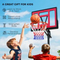 Lycvki Outdoor Portable 23.6-in Basketball System