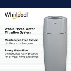 Whirlpool Central Water Whole House Water Filtration System 9.6-GPM 40 Micron