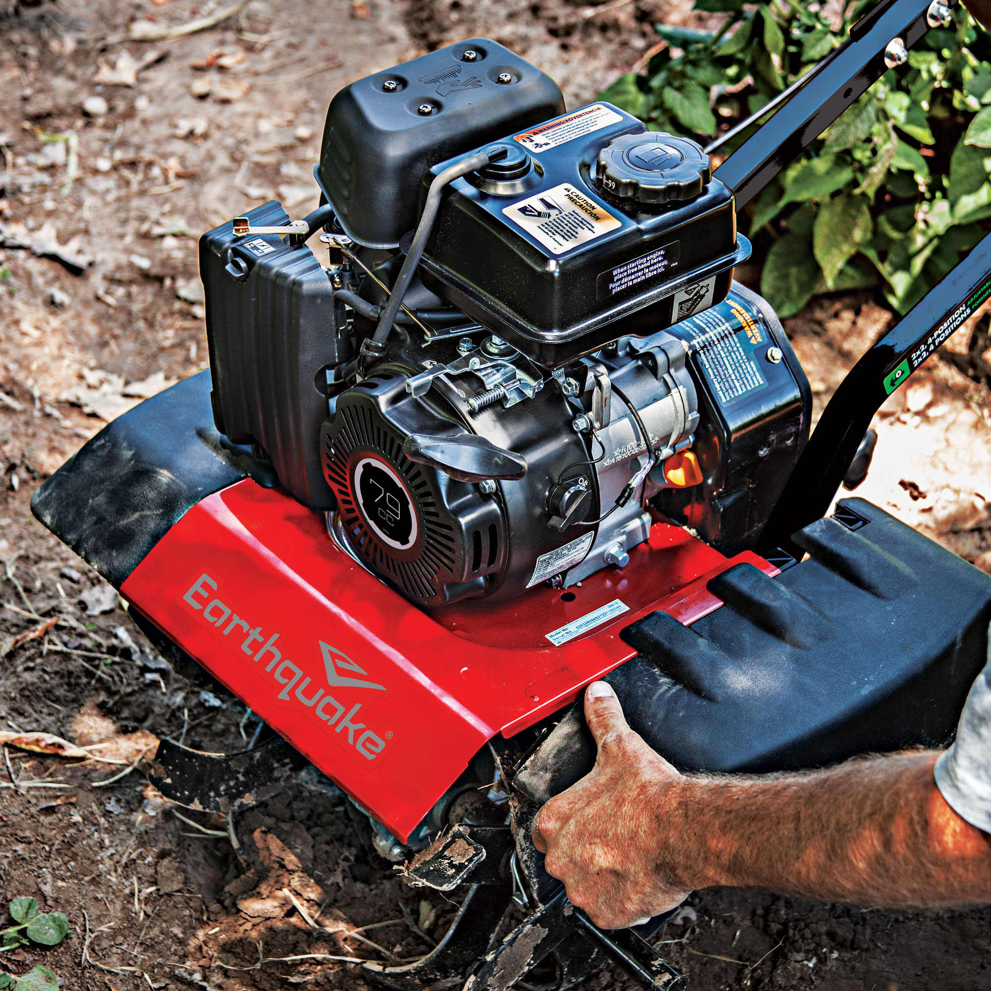 Earthquake Versa 79-cc 21-in Front -Tine Forward-rotating Tiller