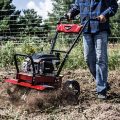 Earthquake Badger 160-cc 21-in Front -Tine Forward-rotating Tiller