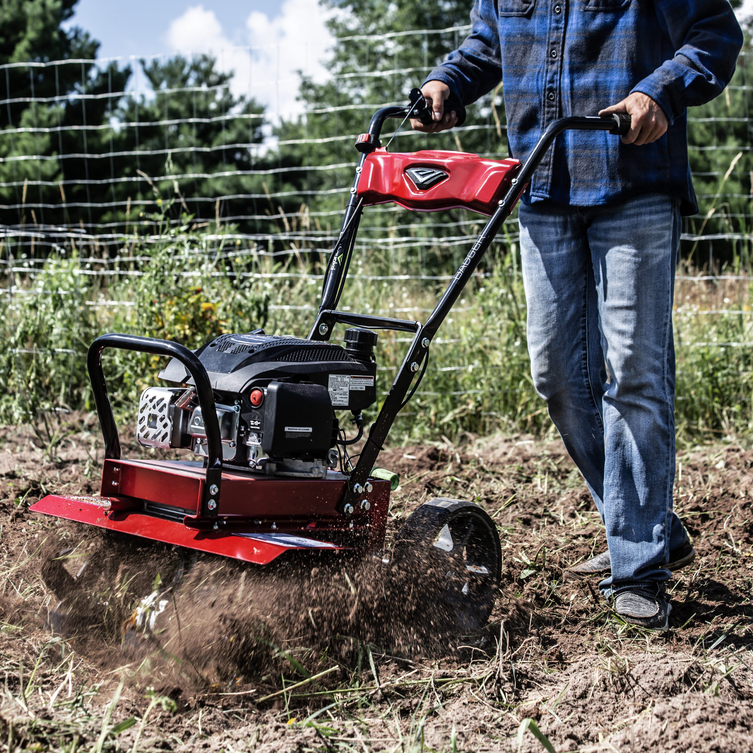 Earthquake Badger 160-cc 21-in Front -Tine Forward-rotating Tiller