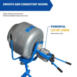 Kobalt Concrete mixer 5-cu ft