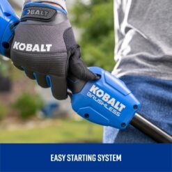 Kobalt 80-volt 8-in Handheld Battery Lawn Edger (Battery Included)