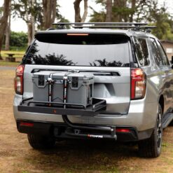 Hitchfire Ledge 38-in L x 24-in W x 9-in H Steel Hitch Cargo tray