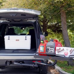 Hitchfire Ledge 38-in L x 24-in W x 9-in H Steel Hitch Cargo tray