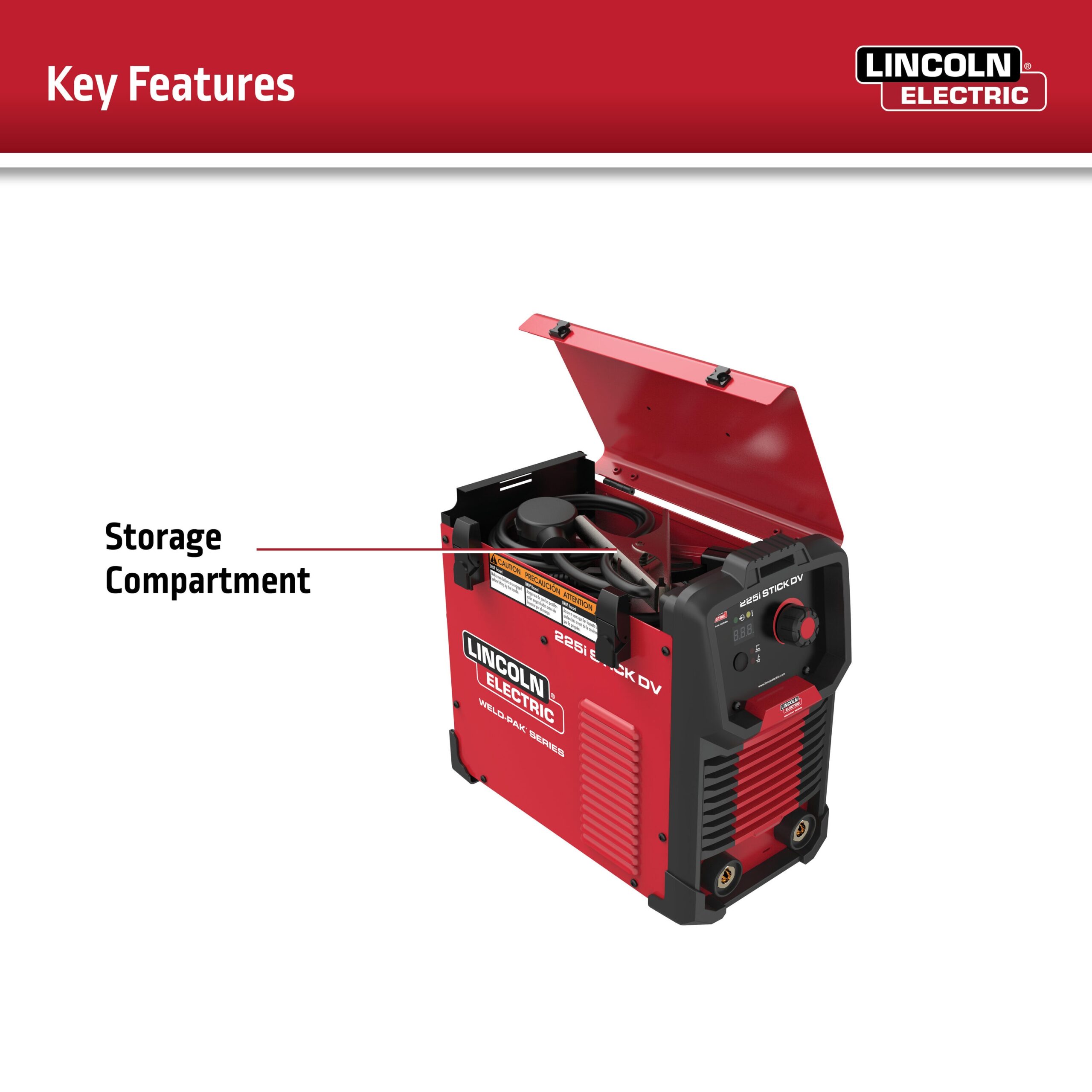 Lincoln Electric 120 -Volt / 225 -Amp Stick Welder