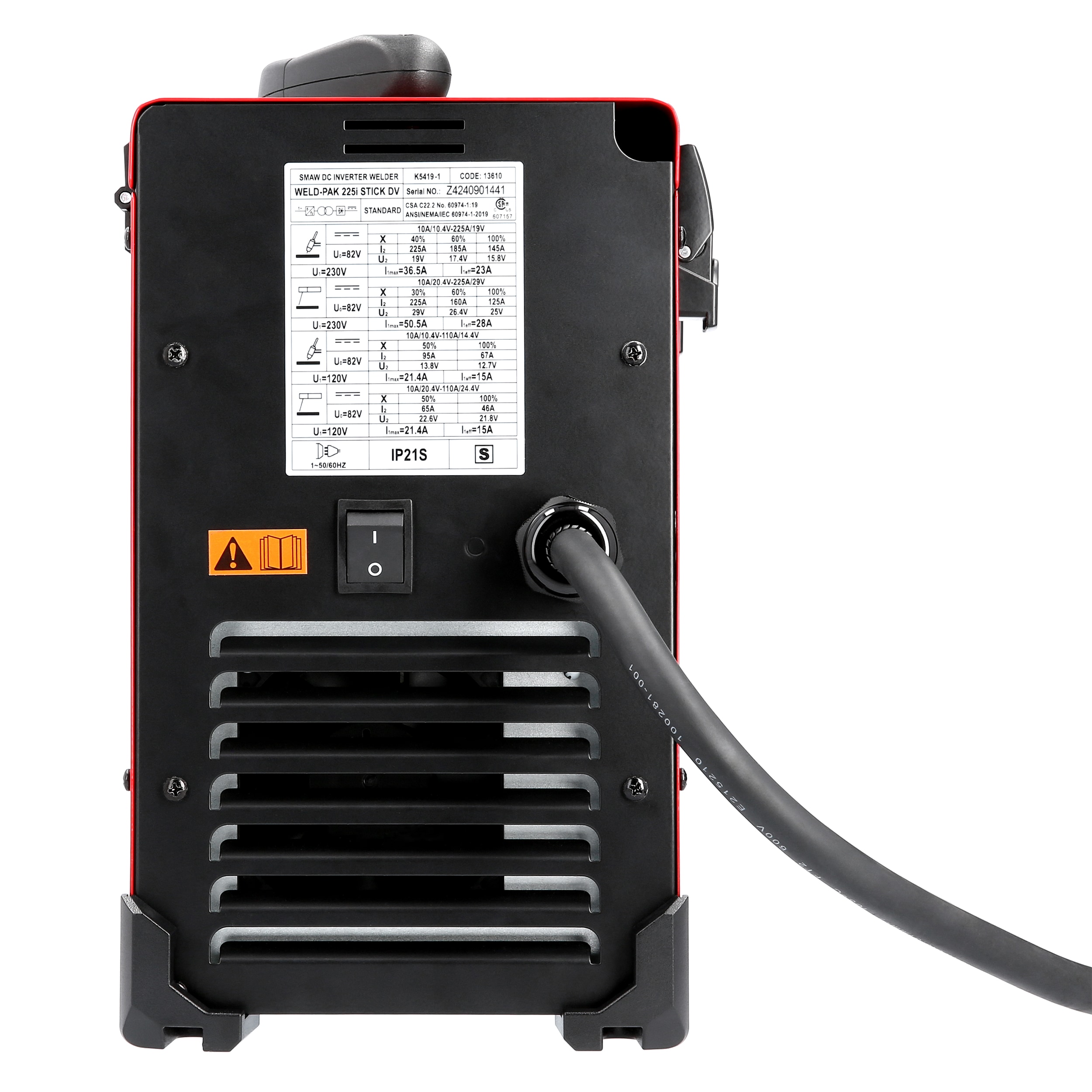 Lincoln Electric 120 -Volt / 225 -Amp Stick Welder