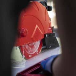 RUBI 10 -Amp 7-in -Blade Tabletop Sliding Table Tile Saw with Stand