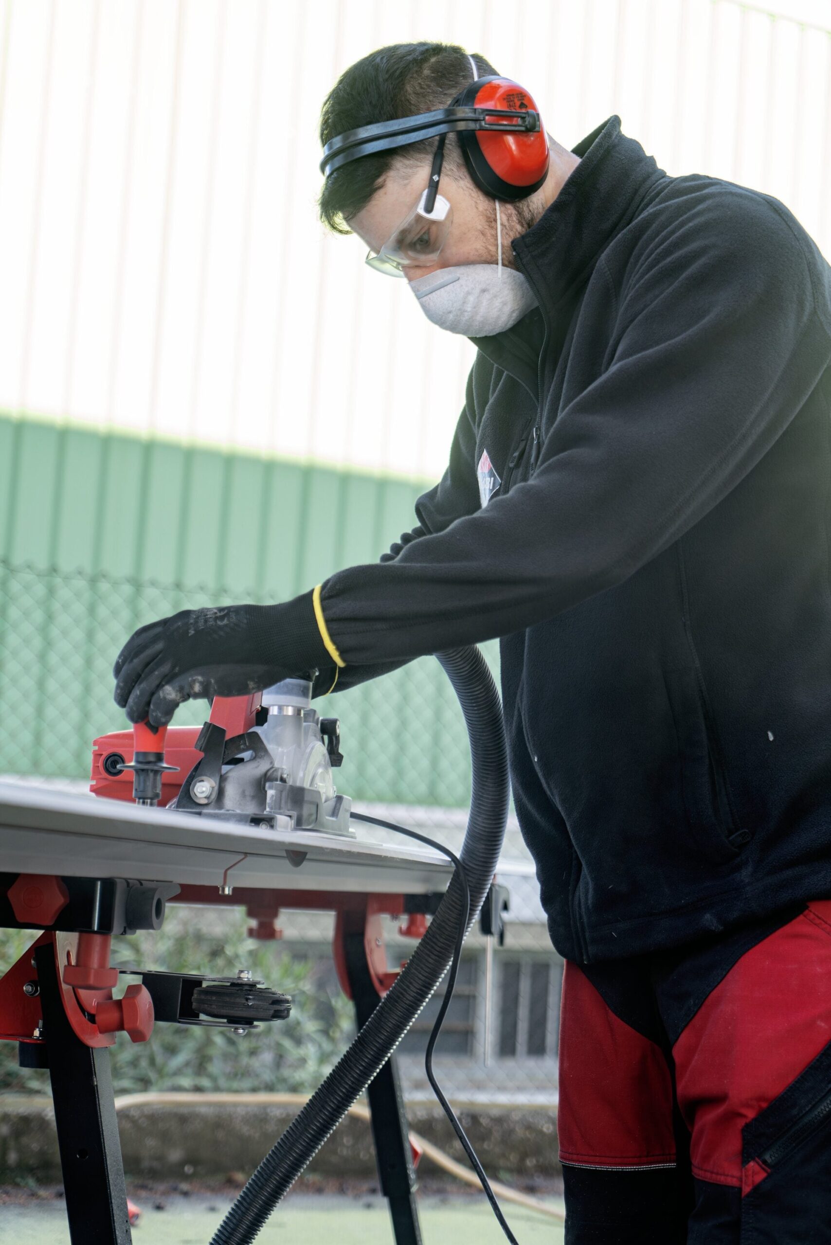 RUBI TC 125 15 -Amp 5.5-in -Blade Wet Handheld Tile Saw