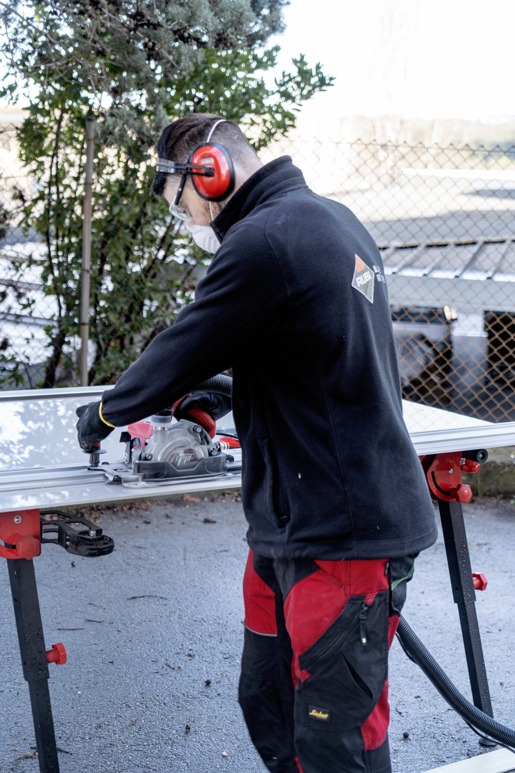RUBI TC 125 15 -Amp 5.5-in -Blade Wet Handheld Tile Saw
