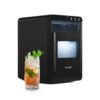 NewAir Countertop Ice Maker Nugget Ice 44 lbs 24 hours Black Stainless Steel Self-Cleaning