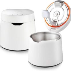 Carepod One Stainless Steel Humidifier for Large Room, Ultrasonic Cool Mist Humidifiers for Bedroom, Filter-Free, Lasts 30Hrs (1Gal/4L)