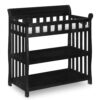 Delta Children Eclipse Changing Table, Ebony Black