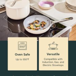 Caraway Mini Cookware Set - Non-Stick Ceramic Fry Pan (1.05 qt, 8