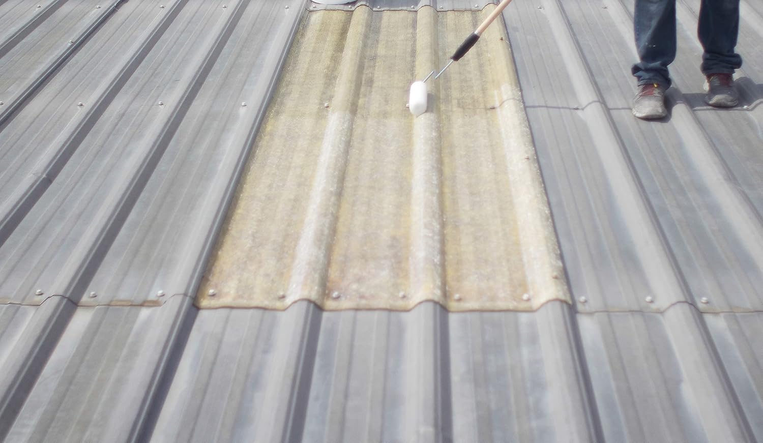 Countryman Coatings - Silicone Skylight Coating (Translucent) Protect and Waterproof Your Skylights - Allow Natural Light In - No Primer Required (1 Gallon)