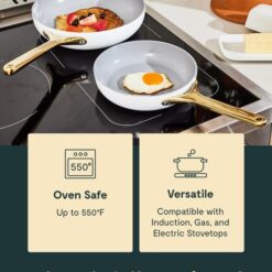 Caraway Nonstick Ceramic Frying Pan (2.7 qt, 10.5