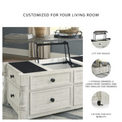 Signature Design by Ashley Havalance Lift-Top Coffee Table