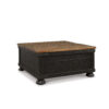Signature Design by Ashley Valebeck Coffee Table with Lift Top
