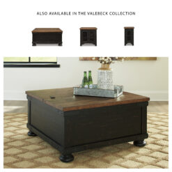 Signature Design by Ashley Valebeck Coffee Table with Lift Top