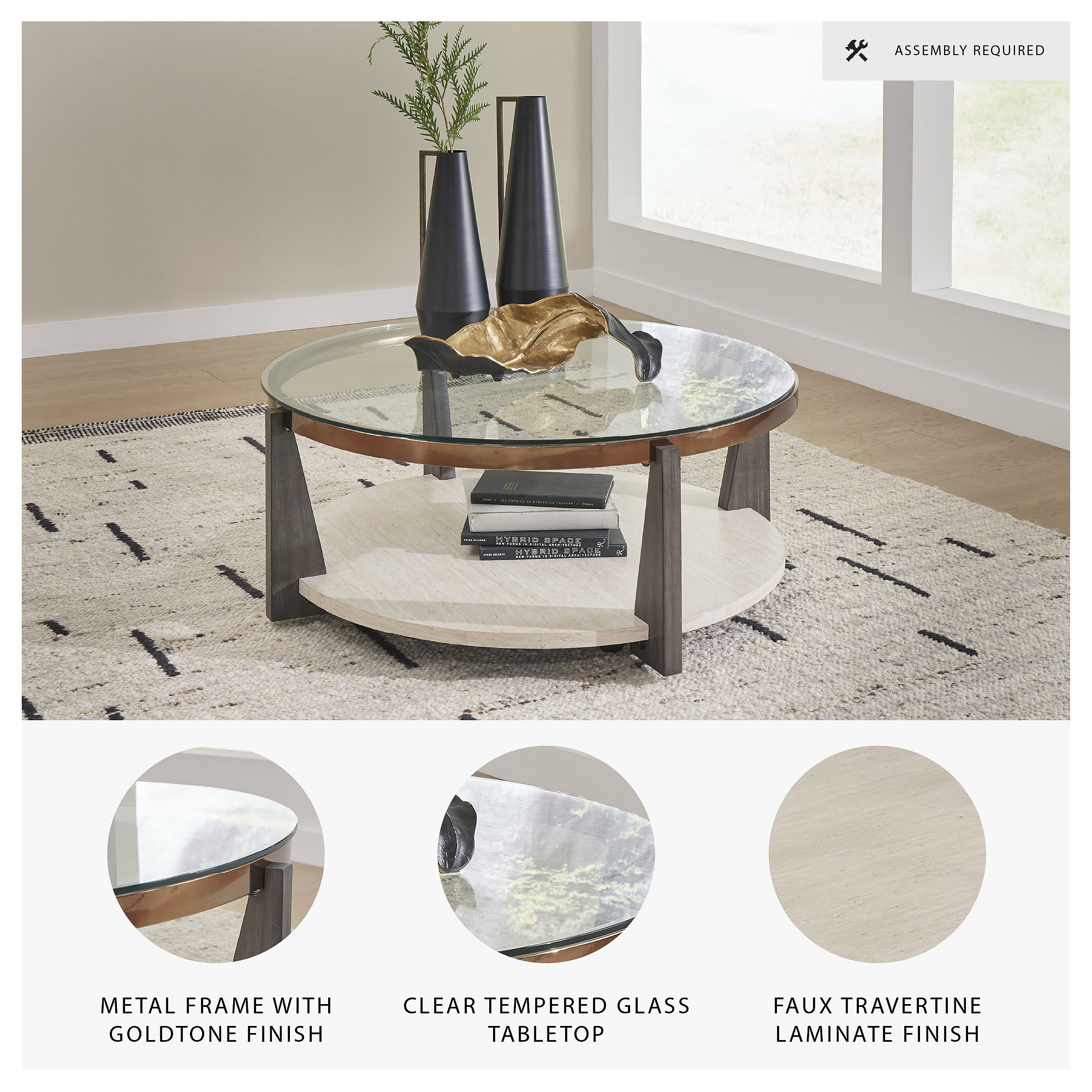 Signature Design by Ashley Frazwa Coffee Table