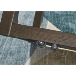 Signature Design by Ashley Breckington Dark Brown Wood Finish Coffee Table with Lower Shelf Storage