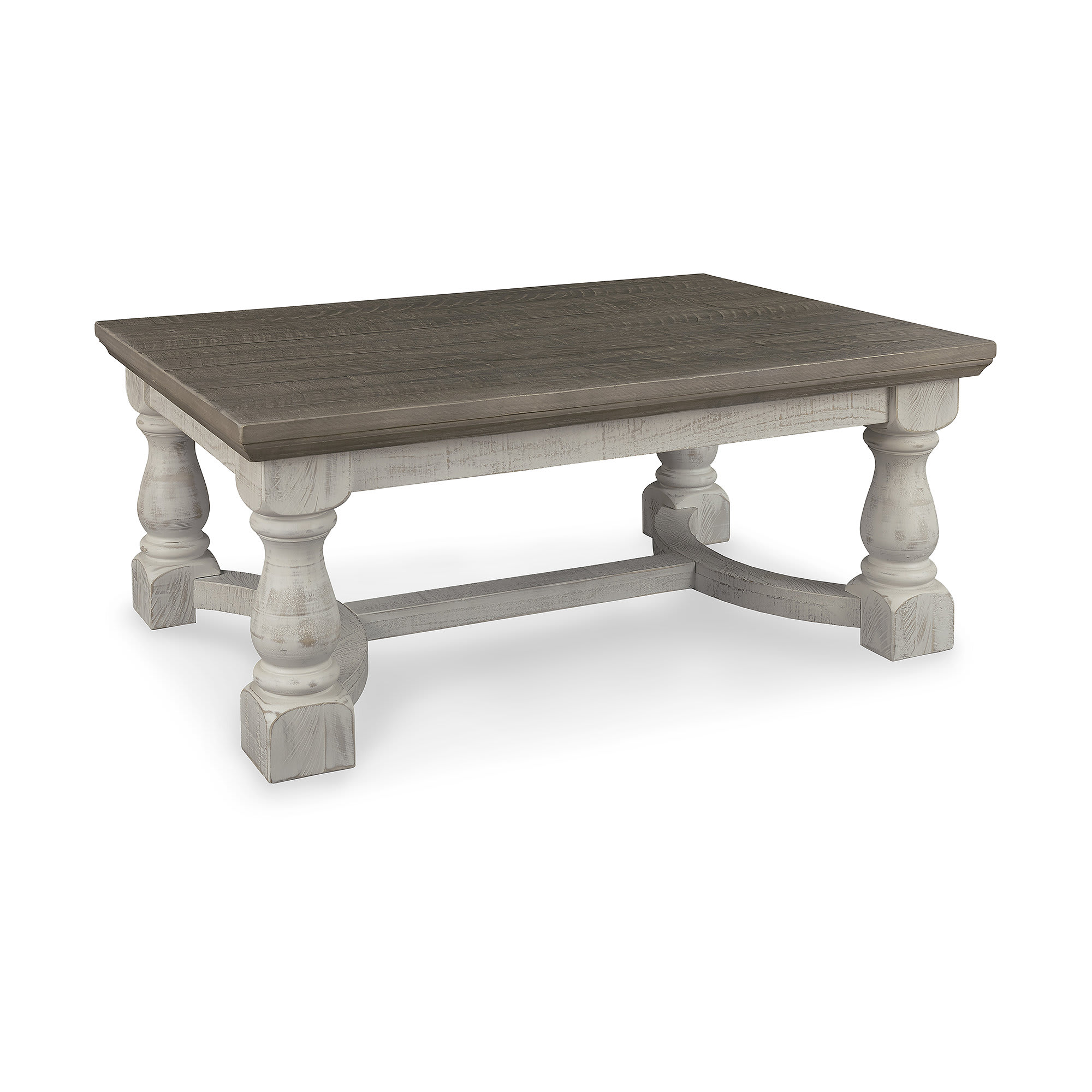 Signature Design by Ashley Havalance Rectangular Farmhouse Coffee Table with Two-Tone Finish
