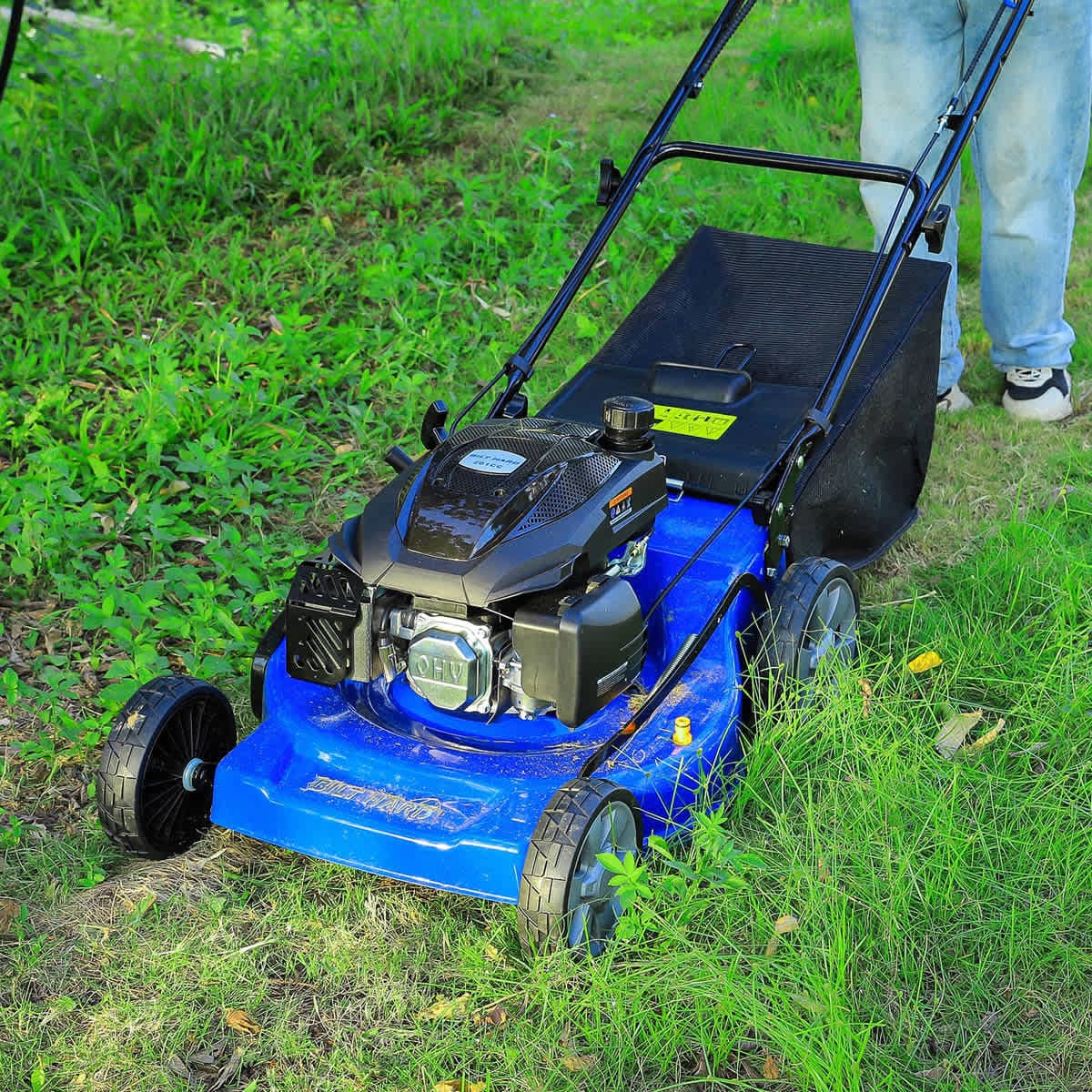 BILT HARD 21-in Gas Self-propelled lawn mower with 201-cc 4-Cycle Engine