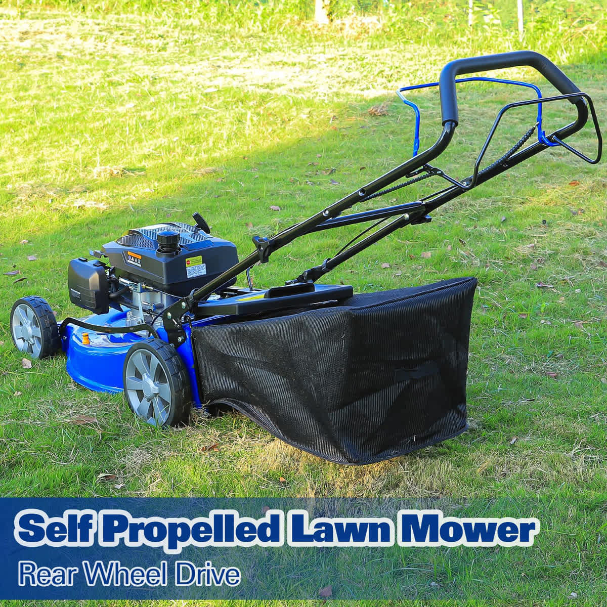 BILT HARD 21-in Gas Self-propelled lawn mower with 201-cc 4-Cycle Engine