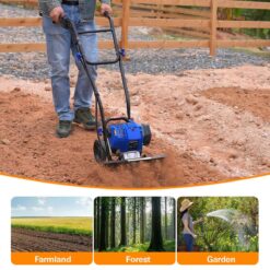 BILT HARD 46 -cc 4-cycle 16-in Front -Tine Forward-rotating Gas Tiller
