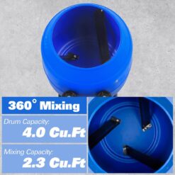 BILT HARD 4-cu. ft. 0.5-HP Concrete Mixers