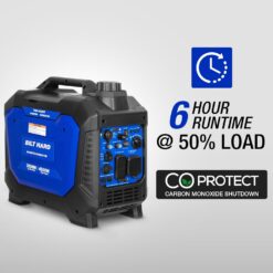 BILT HARD 4500 -Watt Dual Fuel (Gasoline/Propane) Inverter Generator