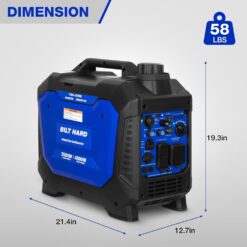 BILT HARD 4500 -Watt Dual Fuel (Gasoline/Propane) Inverter Generator