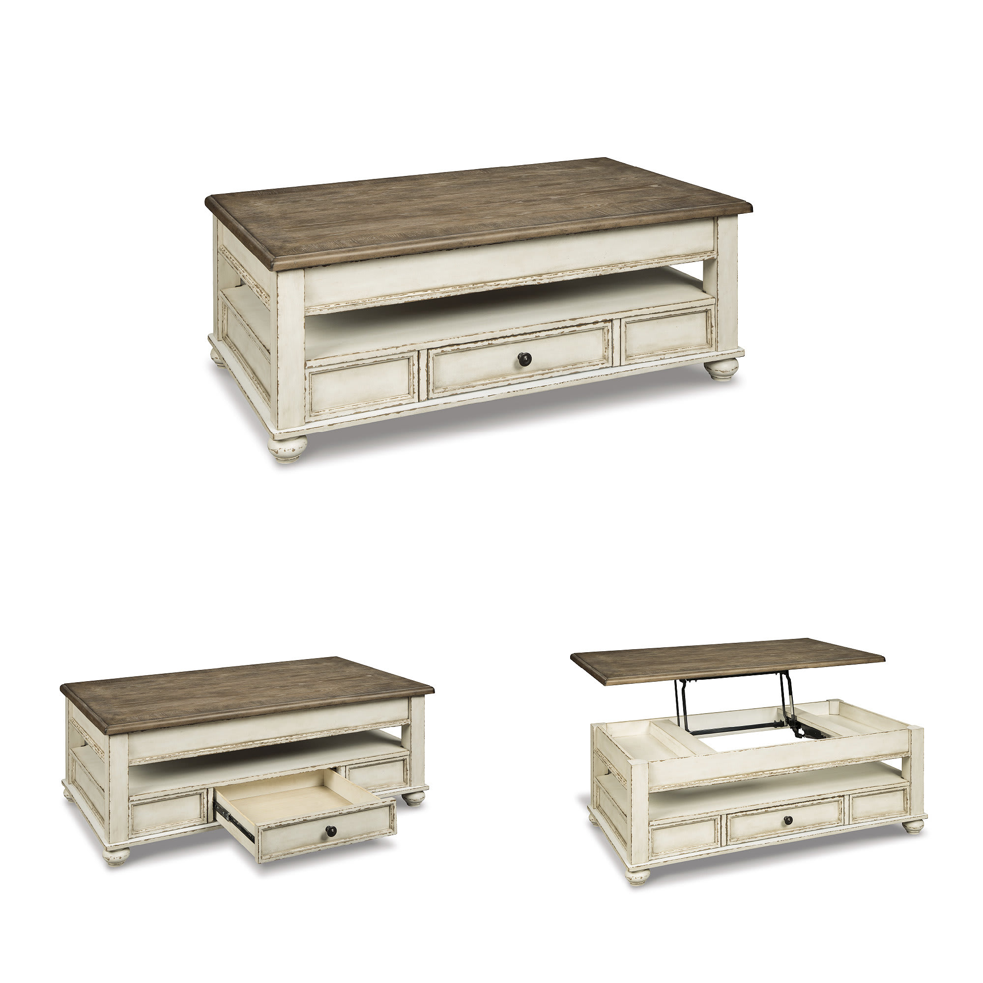 Signature Design by Ashley Realyn Coffee Table with Lift Top