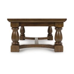 Signature Design by Ashley Sturlayne Rectangular Coffee Table with Rich Brown Wood Finish