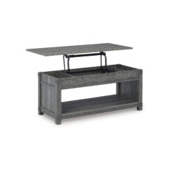 Signature Design by Ashley Freedan Gray Lift-Top Coffee Table with Storage